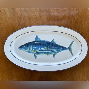 Williams Sonoma “Le Mer” fish serving platter by Marc Lacaze